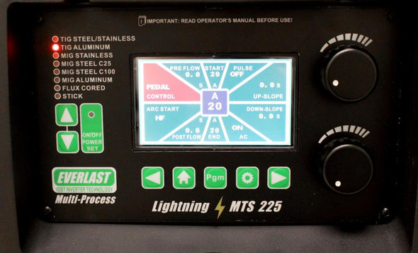 LIGHTNING MTS 225 WITH TIG PACKAGE